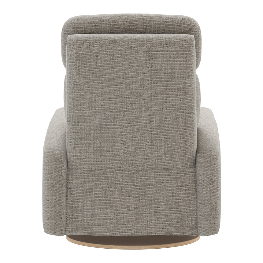 Grand Fauteuil Berçant Inclinable Pivotant Hailey avec Mécanisme Électrique - Breather Driftwood-Jaymar BB-JAM-527295BREA56-CLÉMENT