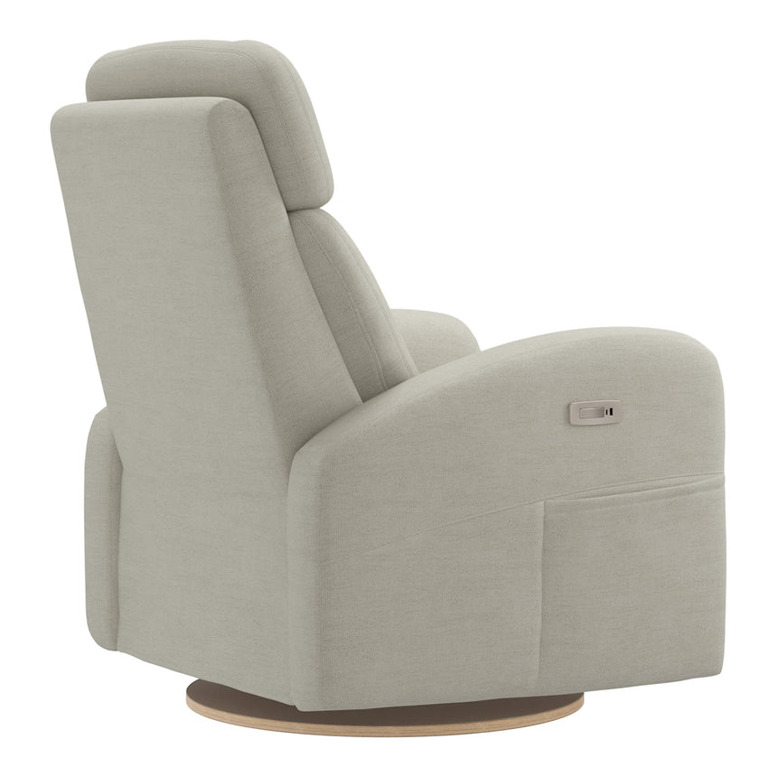 Grand Fauteuil Berçant Inclinable Pivotant Hailey avec Mécanisme Électrique - Como Sand-Jaymar BB-JAM-527295COMO20-CLÉMENT