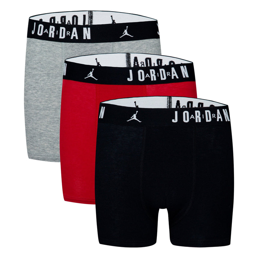 Boxers Flight Coton Paquet de 3 8-20 ans-Jordan-Rouge-S-JOR-9J0633-H24-CLÉMENT