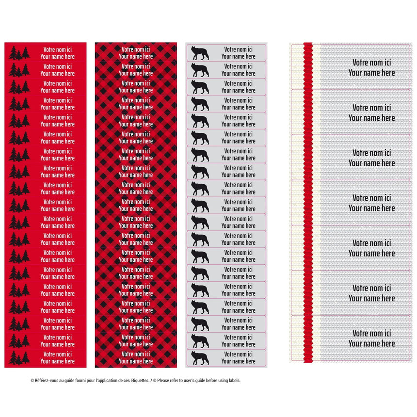 Essential Name Labels - Hunter