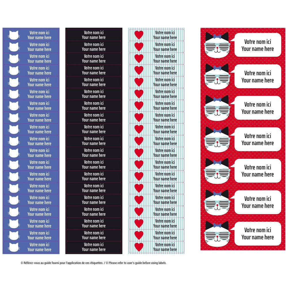 Essential Name Labels – Cats