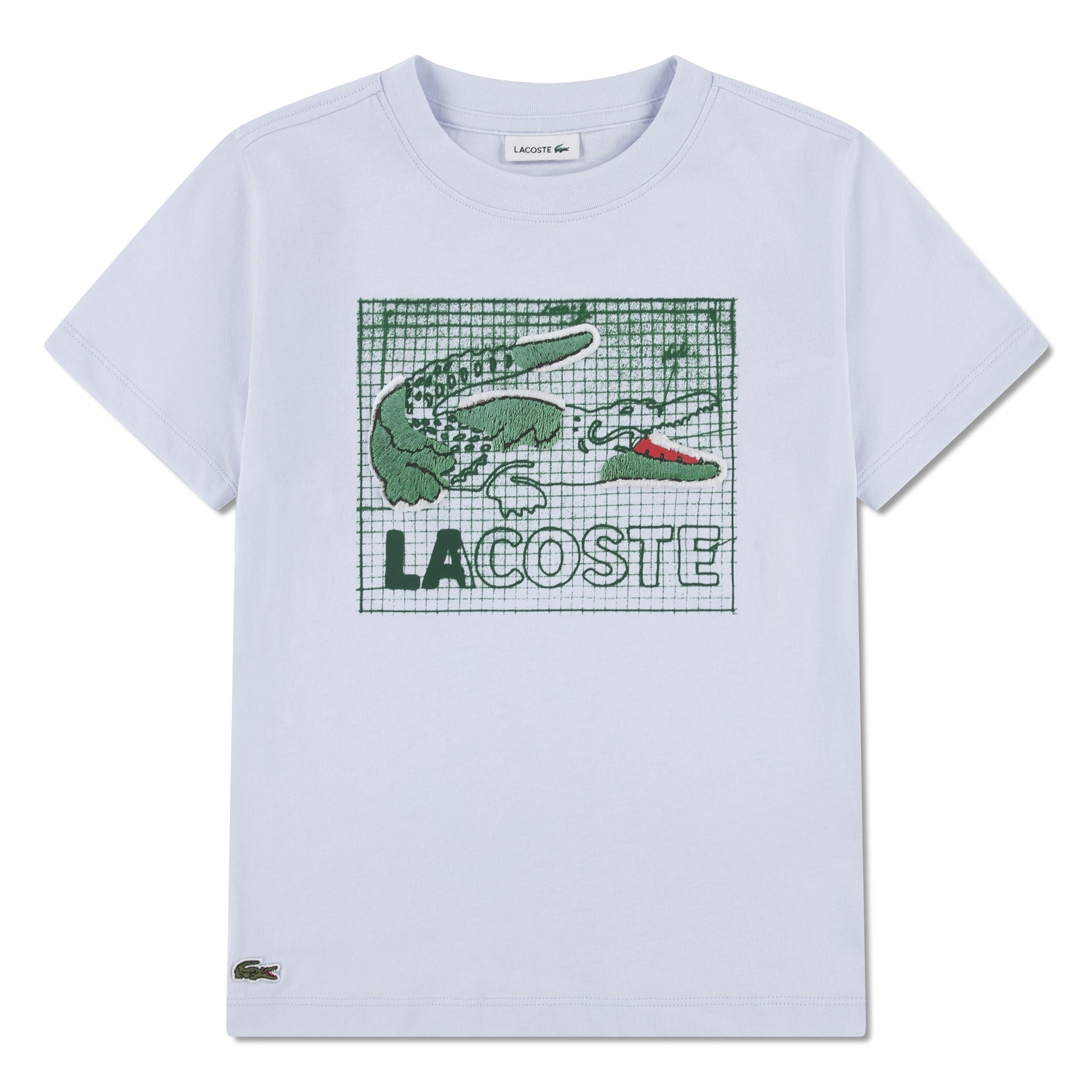 T-shirt Logo Texturé 4-7ans - Lacoste – CLÉMENT