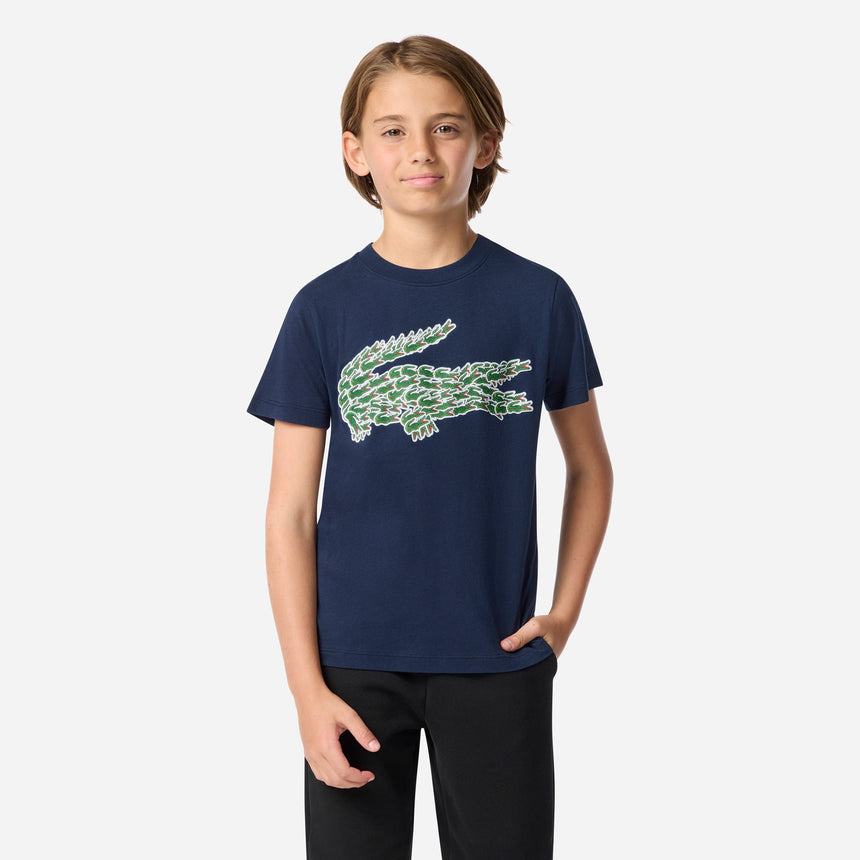 T-shirt Multi Croco 10-16ans-Lacoste-LCT-947073-UGW-CLÉMENT