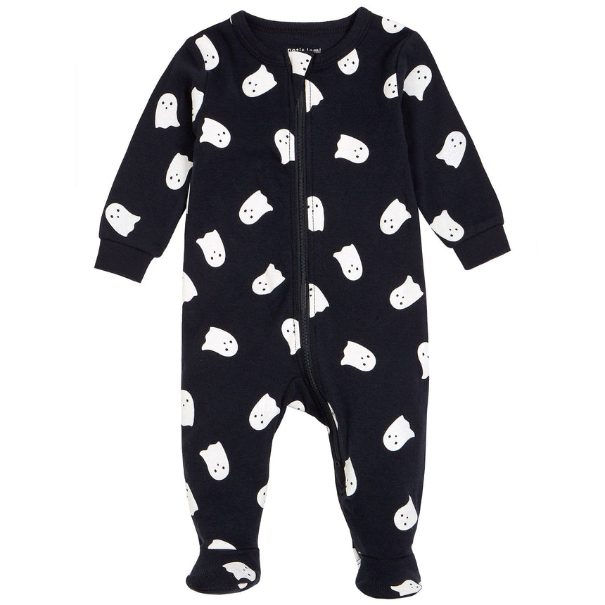 Pyjama Fantômes 0-24mois-Petit Lem-Noir-0 m-LEM-26FRS13P21B-CLÉMENT