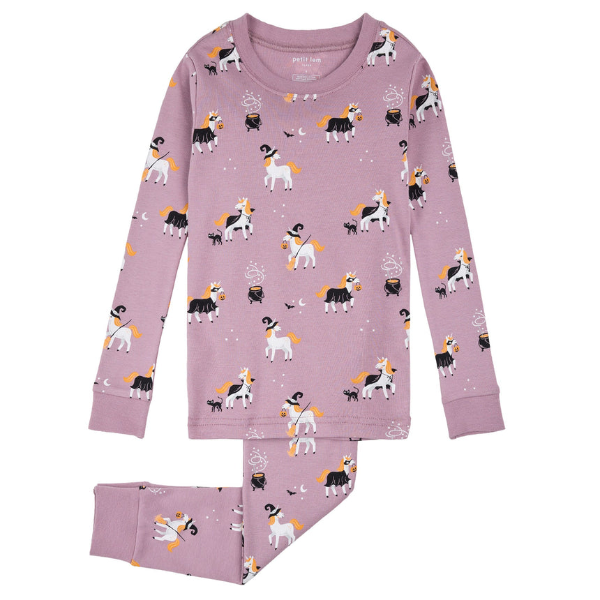 Pyjama Licorne Halloween 2-7ans-Petit Lem-Mauve-2-LEM-26FRS13Q52K-CLÉMENT