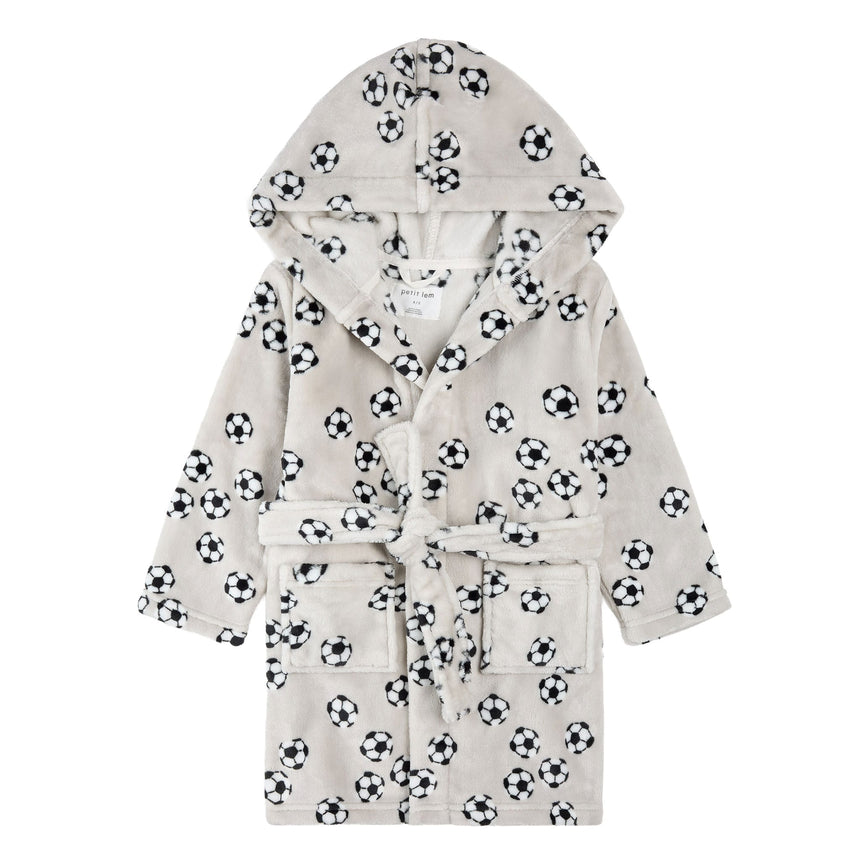 Robe De Chambre Soccer 2-14ans-Petit Lem-Gris-2-3-LEM-26SRS24F06K-CLÉMENT