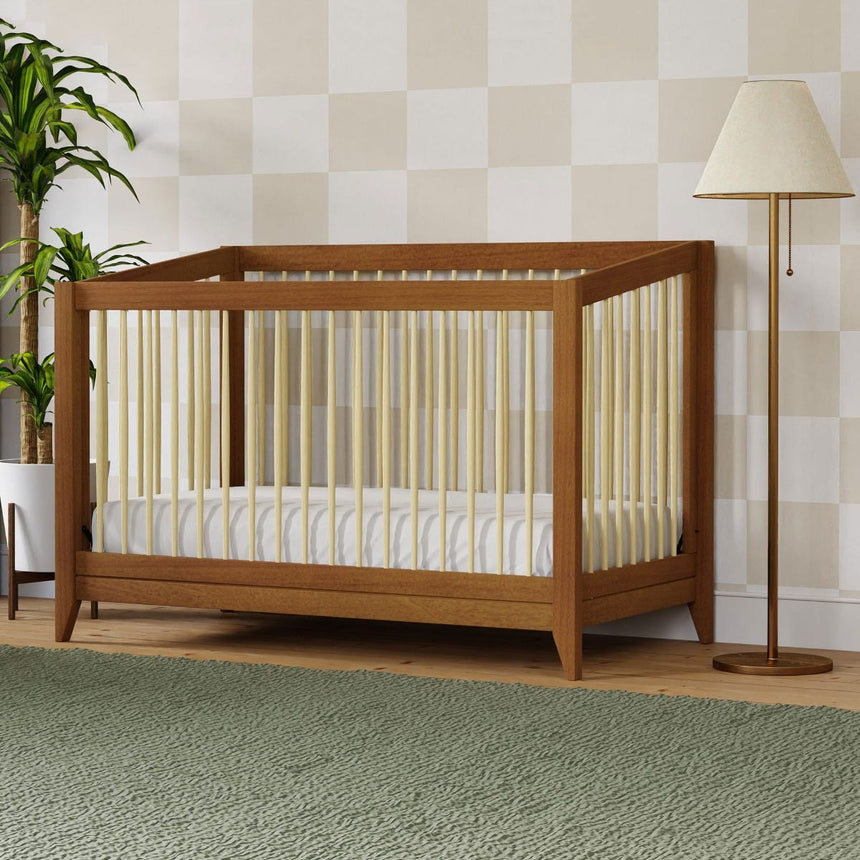 Couchette Convertible 4 en 1 Sprout - Noyer / Naturel-Babyletto-LET-M10301CTN-CLÉMENT