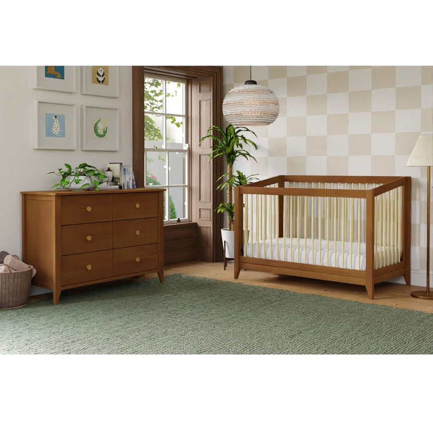 Couchette Convertible 4 en 1 Sprout - Noyer / Naturel-Babyletto-LET-M10301CTN-CLÉMENT