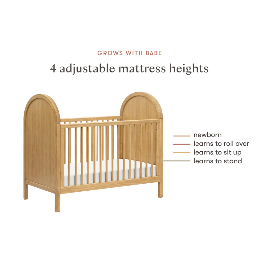 Couchette Convertible 3-en-1 Bondi avec Kit de Conversion Lit pour Tout-petit - Miel-Babyletto-LET-M25601HY-CLÉMENT