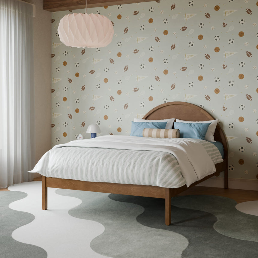 Lit Double Bondi - Noyer Natural-Babyletto-LET-M25996NL-CLÉMENT