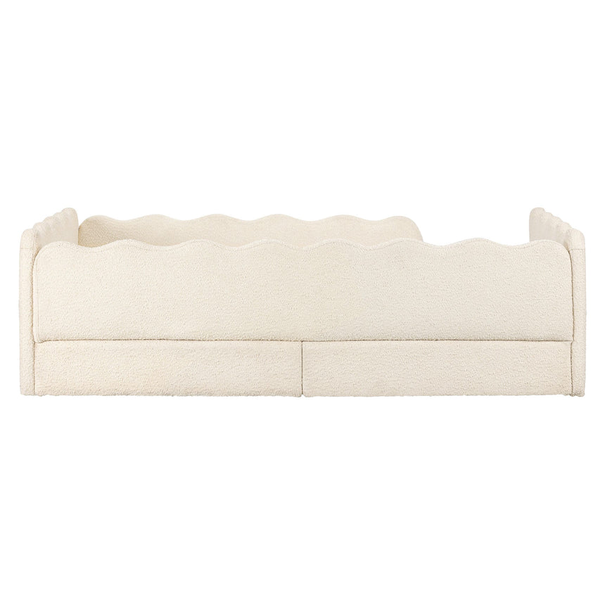 Lit Simple Rizo Inspiré Montessori - Boucle Ivoire-Babyletto-LET-M31376PWB-CLÉMENT
