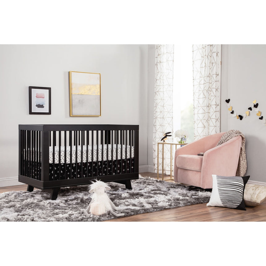 Couchette Convertible 3 en 1 Hudson - Noir-Babyletto-LET-M4201B-CLÉMENT