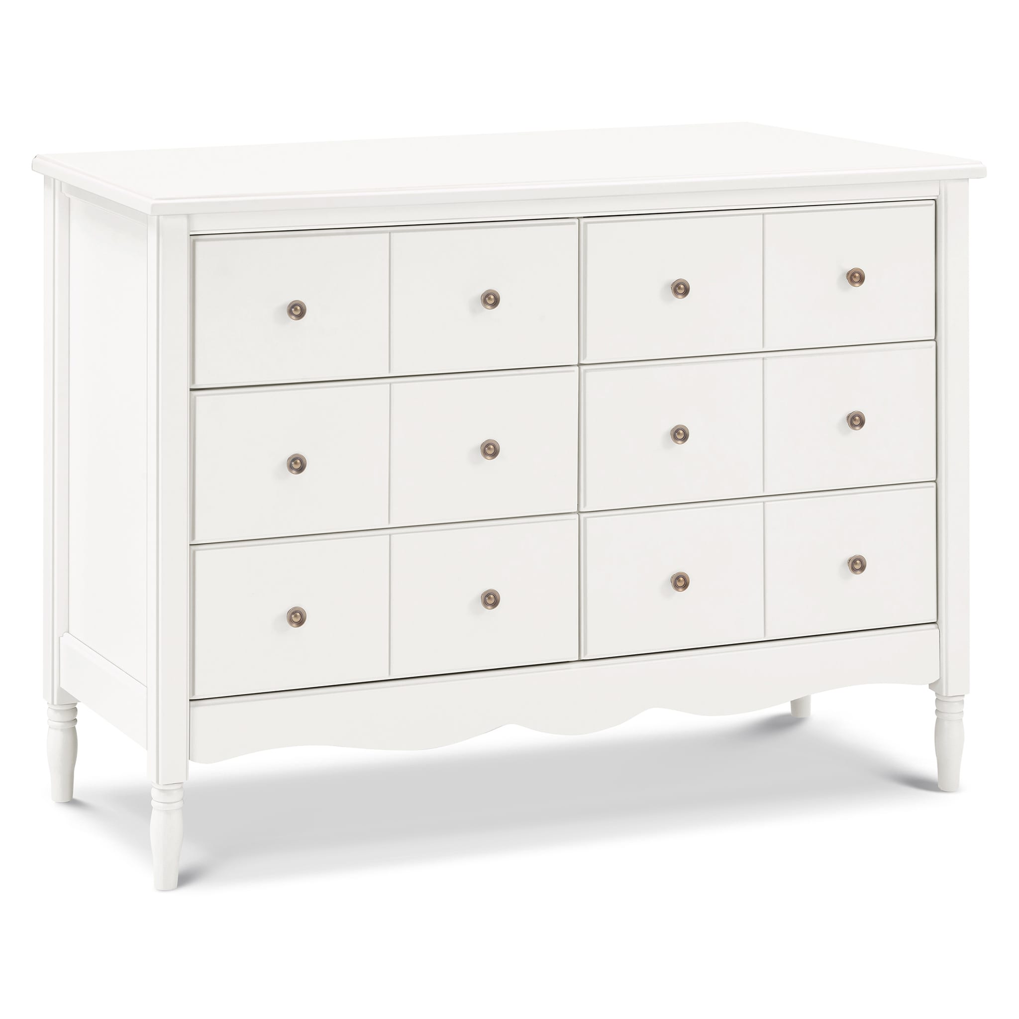 Commode Liberty 6 tiroirs - Blanc Chaud - Namesake – CLÉMENT