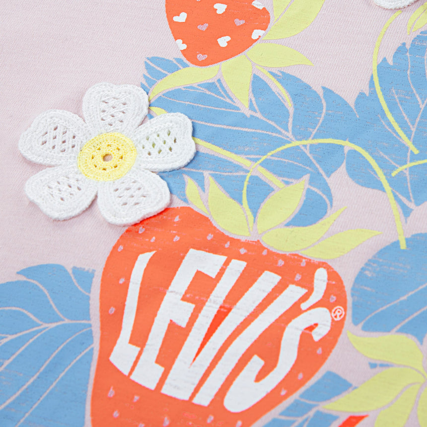 T-shirt Fraises 7-16ans-Levis-LEV-41P518-AKR-CLÉMENT