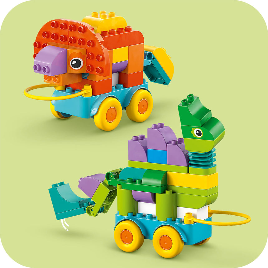 LEGO® DUPLO® Ma ville Les dinosaures sur roues 3en1-LEGO®-LGO-10451-CLÉMENT