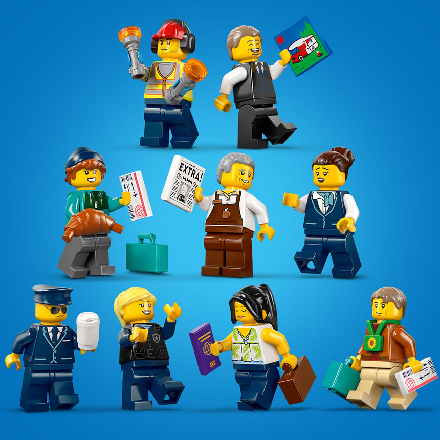 LEGO® City L’aéroport avec avion-LEGO®-LGO-60502-CLÉMENT