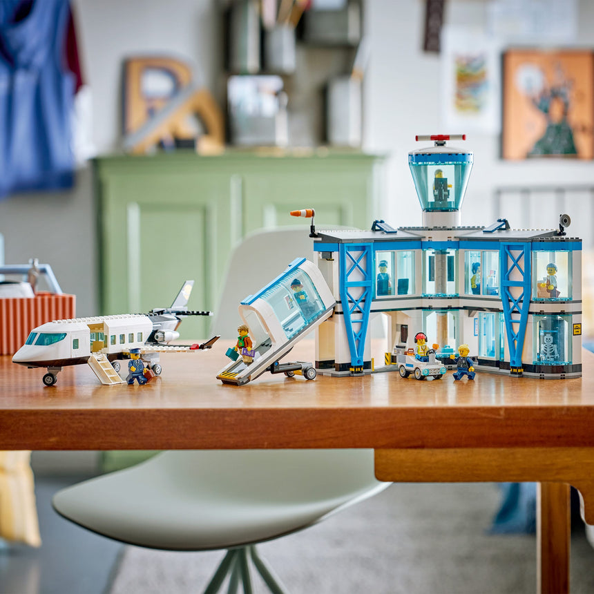 LEGO® City L’aéroport avec avion-LEGO®-LGO-60502-CLÉMENT