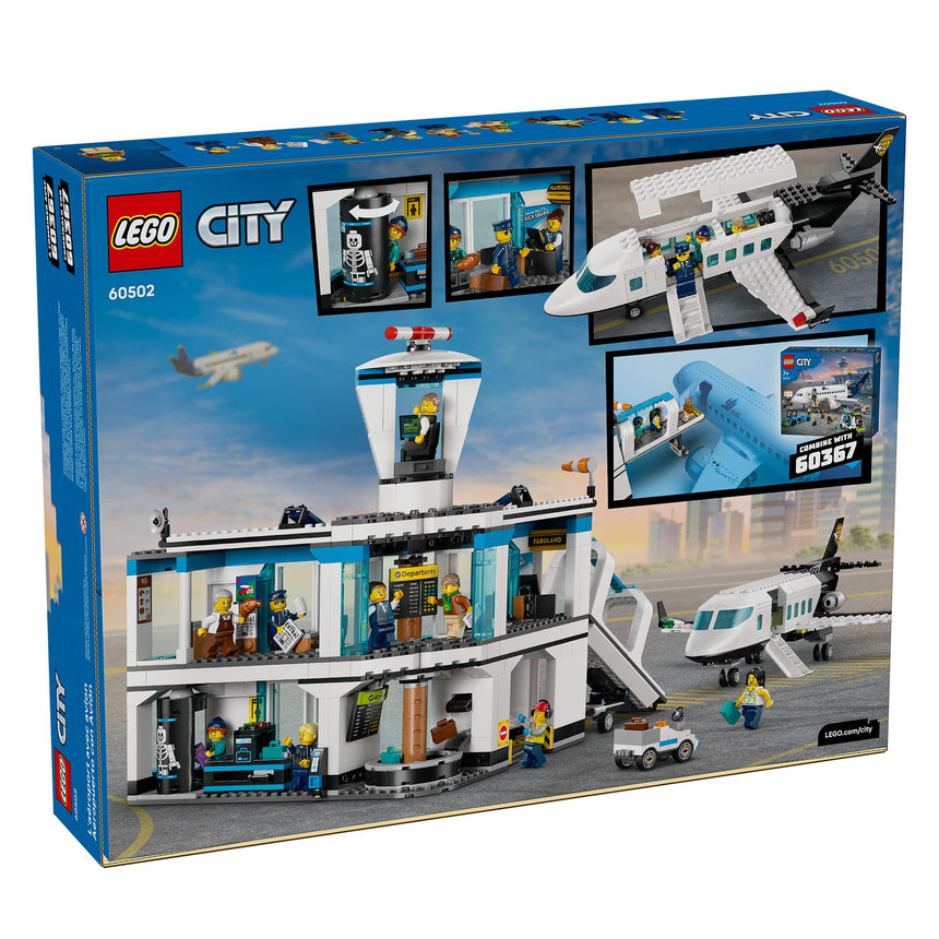 LEGO® City L’aéroport avec avion-LEGO®-LGO-60502-CLÉMENT