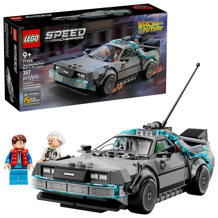 LEGO® Speed Champions La machine à voyager dans le temps de Retour vers le futur-LEGO®-LGO-77256-CLÉMENT