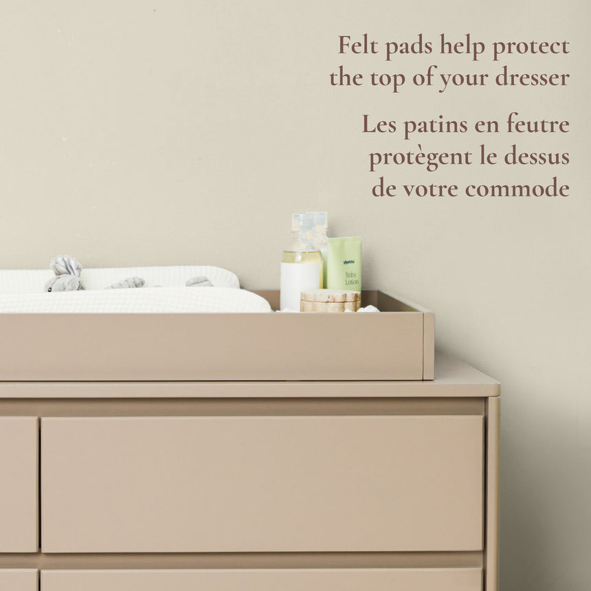 Plateau à Langer Pala - Taupe-Little Seeds-LIS-CG004TPPH-CLÉMENT