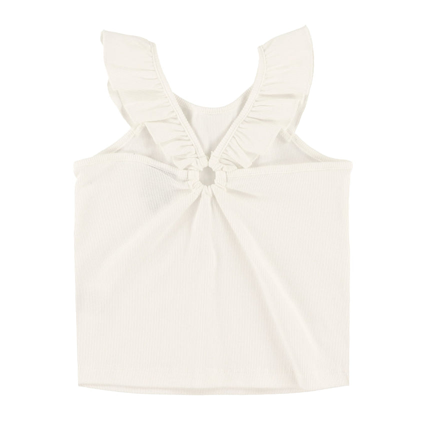 Camisole Côtelée Rêveuse 7-14ans-Look-LOK-1253197C-IVO-CLÉMENT