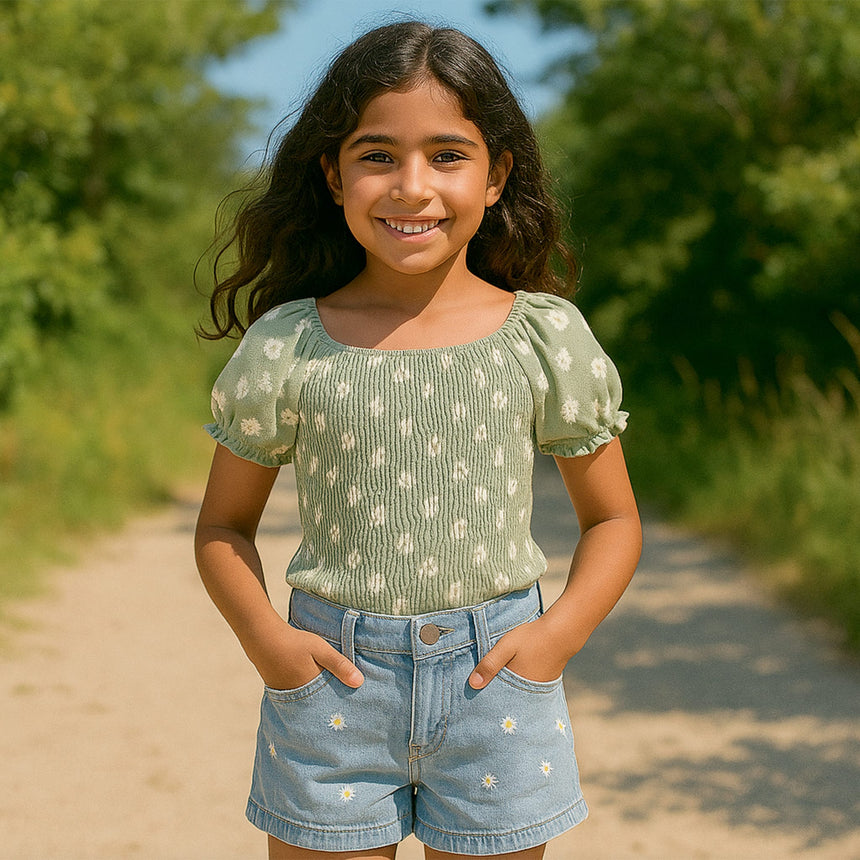 Top Imprimé Sauge Rêveuse 7-14ans-Look-LOK-1253294C-SAU-CLÉMENT