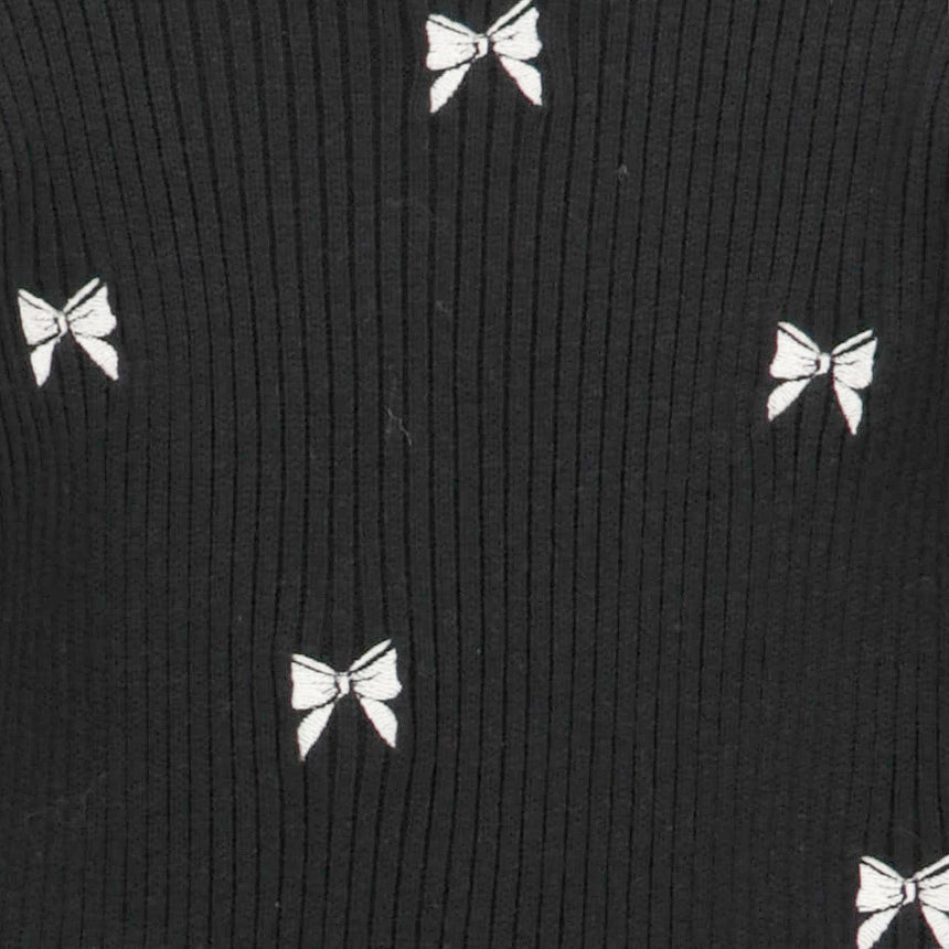 Robe Tricot Boucles Romance 7-14ans-Look-LOK-2253420C-NOI-CLÉMENT