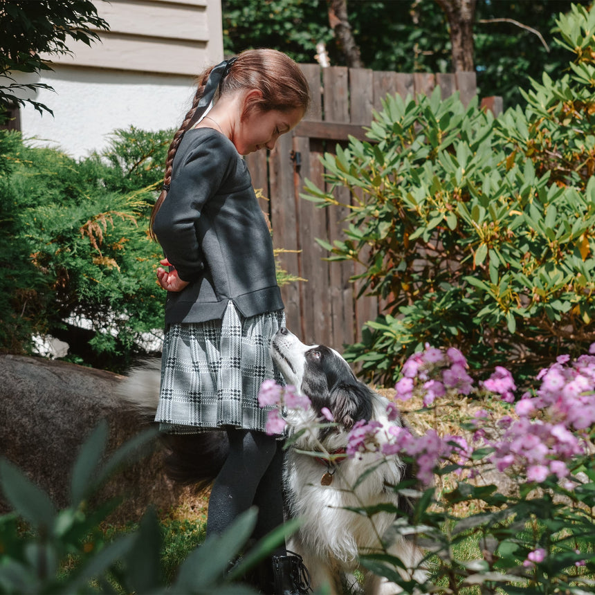 Robe Carreaux Romance 7-14ans-Look-LOK-2253423C-CLÉMENT