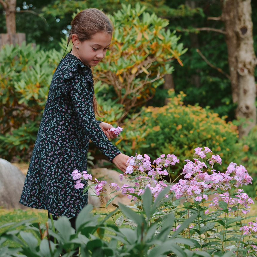 Robe Imprimée Fleurs Romance 7-14ans-Look-LOK-2253424C-NOI-CLÉMENT