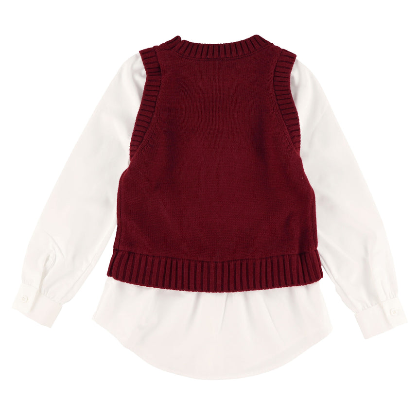 Blouse Bimatière Romance 7-14ans-Look-LOK-2253575C-CLÉMENT