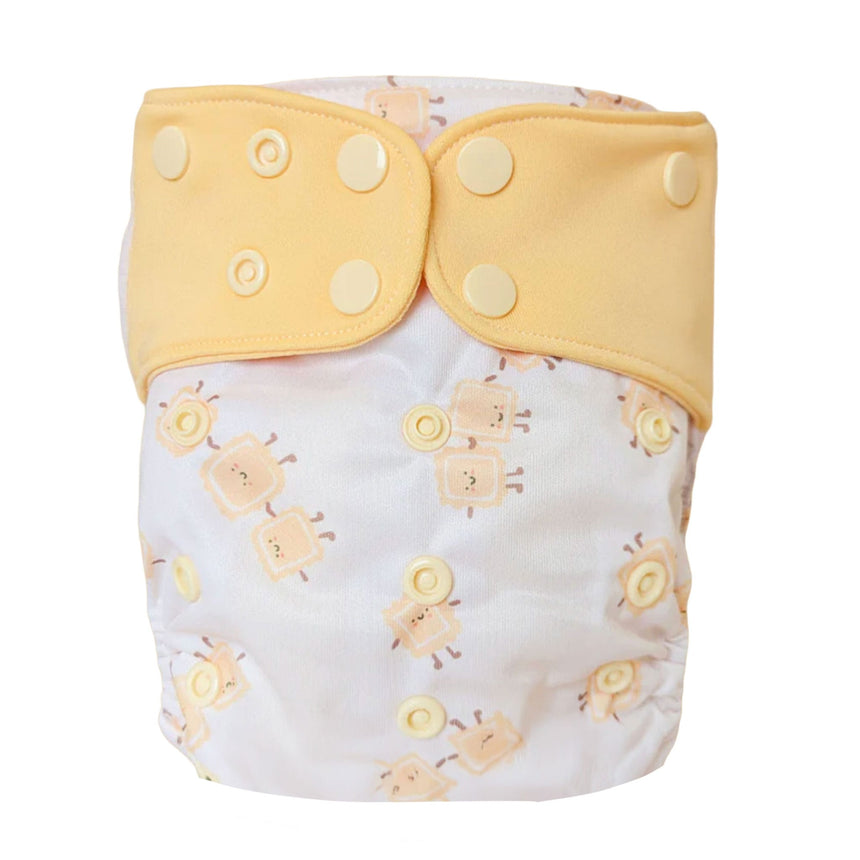 Couche Lavable Évolution - Ravioli 10-35lb-La Petite Ourse-LP3-C-NS-RAVIOLI-CLÉMENT