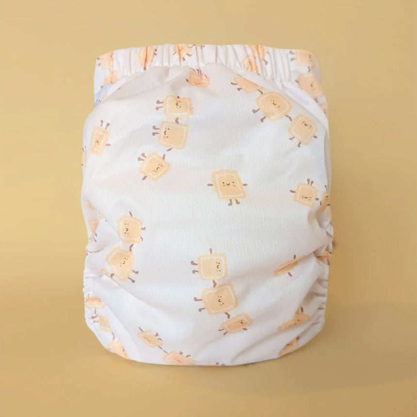 Couche Lavable Évolution - Ravioli 10-35lb-La Petite Ourse-LP3-C-NS-RAVIOLI-CLÉMENT