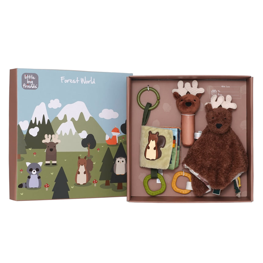 Ensemble Cadeau Coffret d’éveil - Forêt-Little Big Friends-LTB-305130-CLÉMENT