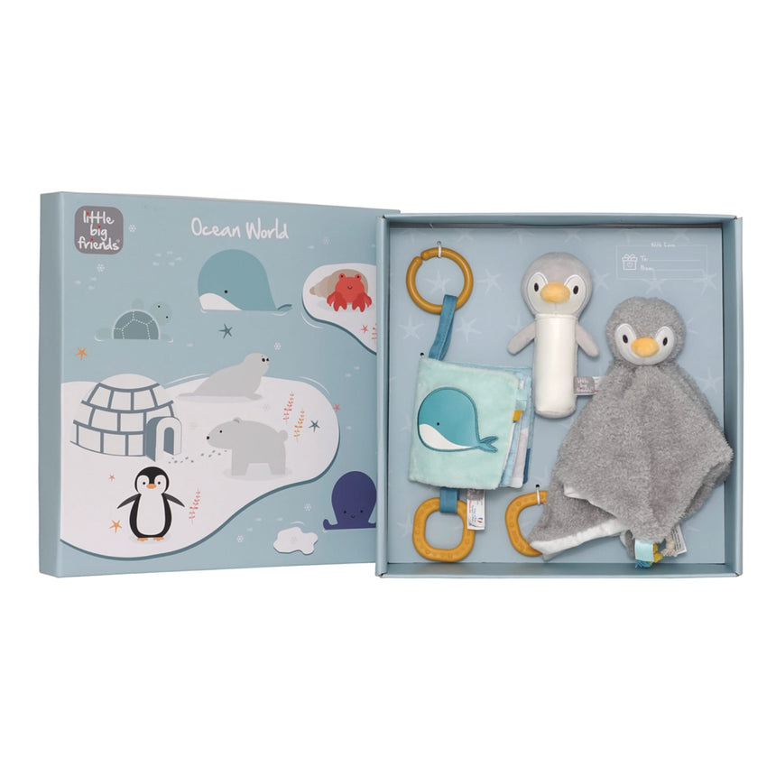 Ensemble Cadeau Coffret d’éveil - Océan-Little Big Friends-LTB-305147-CLÉMENT