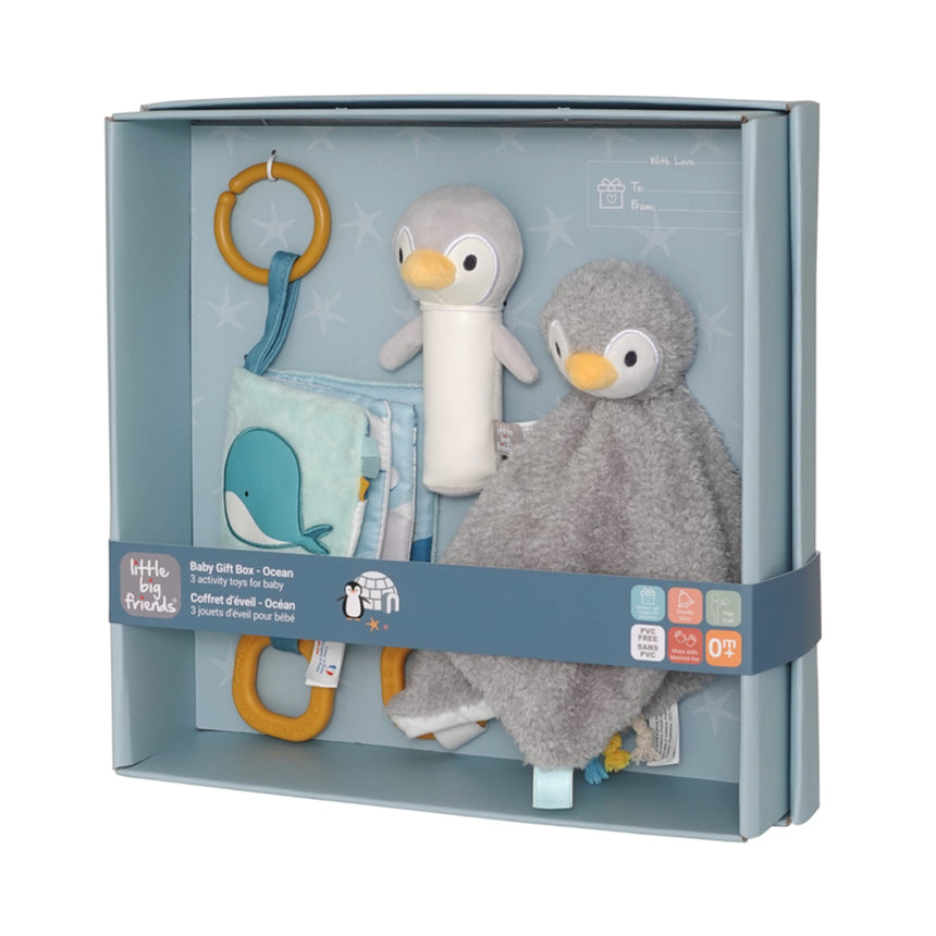 Ensemble Cadeau Coffret d’éveil - Océan-Little Big Friends-LTB-305147-CLÉMENT