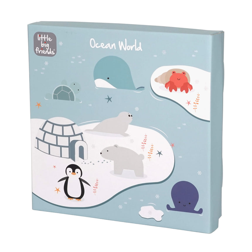 Ensemble Cadeau Coffret d’éveil - Océan-Little Big Friends-LTB-305147-CLÉMENT