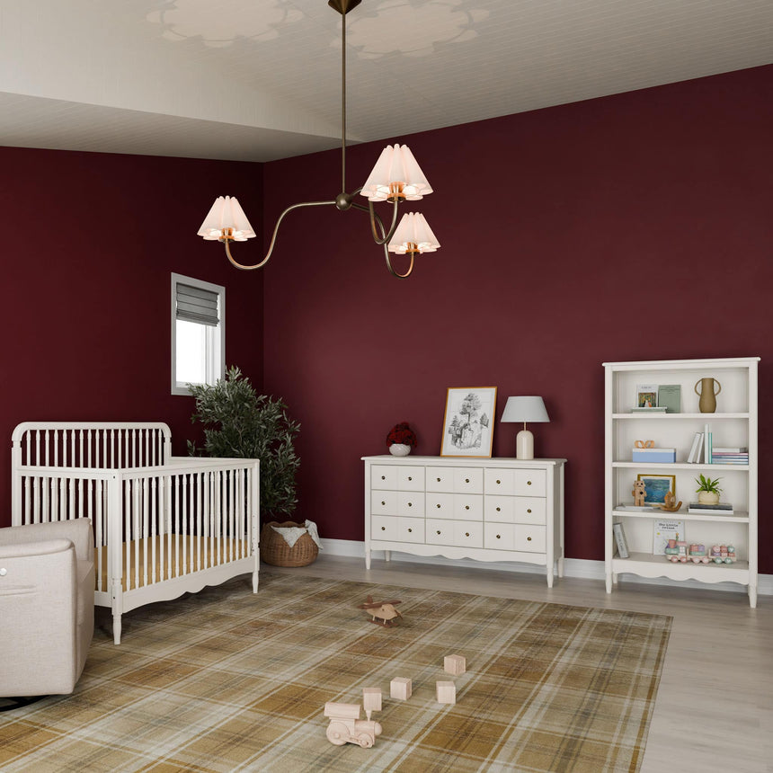 Bureau 9 Tiroirs Liberty - Blanc Chaud-Namesake-MDB-M7128RW-CLÉMENT