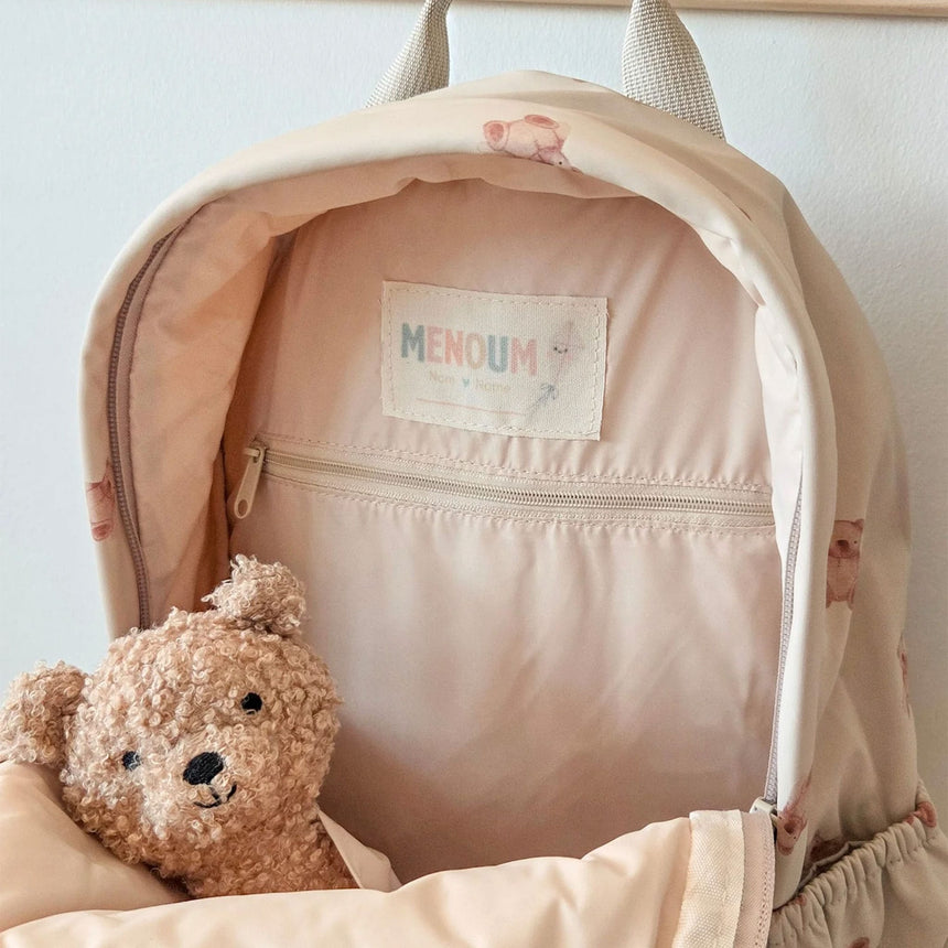 Sac À Dos Mini Oursons-Menoum-MEN-MNM-BAG-13-CLÉMENT
