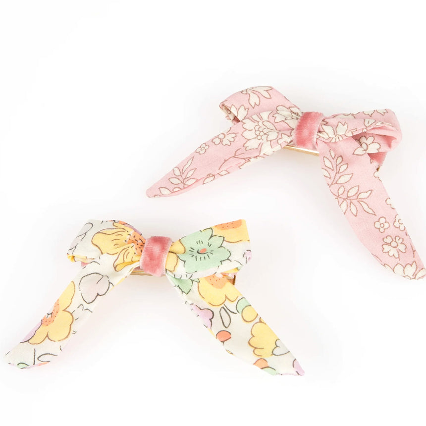 Barrettes Boucles Florales (4)-Meri Meri-MME-283245-CLÉMENT