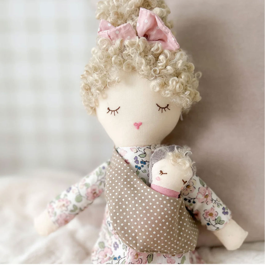 Poupée Maman Et Bébé