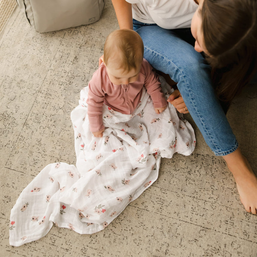 Finch-swaddle Blanket Muslin