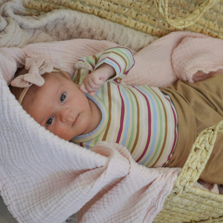 Cache-couche Rayé 3-24mois