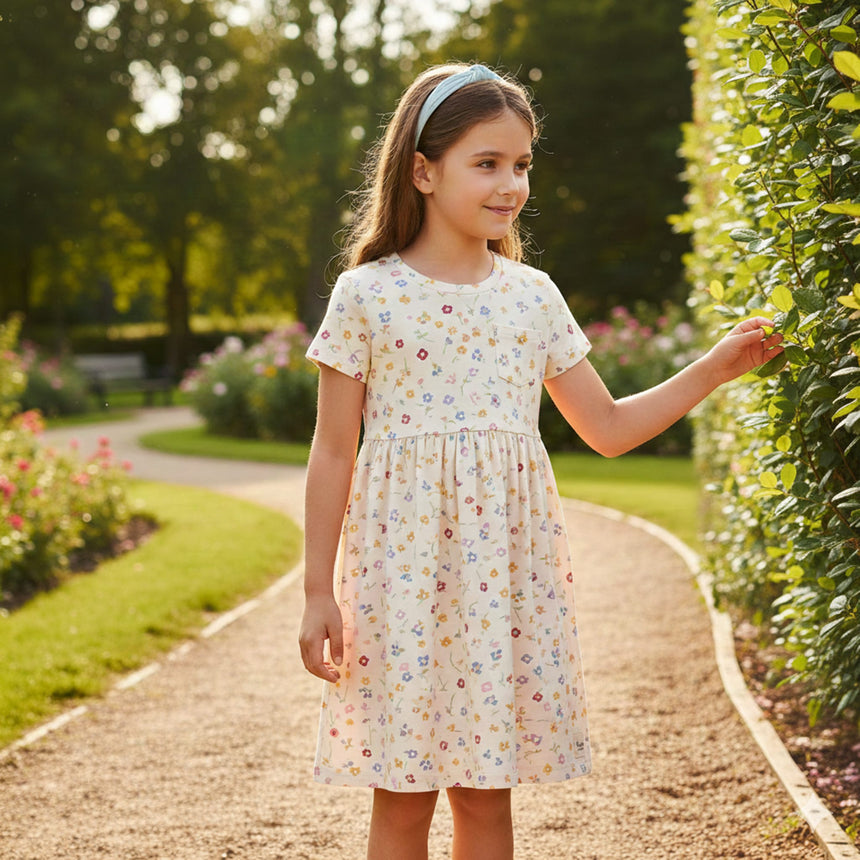 Robe Fleurs 2-8ans-Camp by Birdz-NAS-CLSPKG683-BG-CLÉMENT