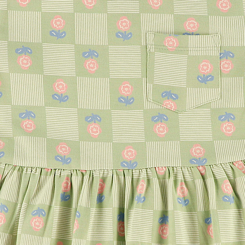 Robe Carreaux Floral 2-8ans-Camp by Birdz-NAS-CLSPKG683-GF-CLÉMENT