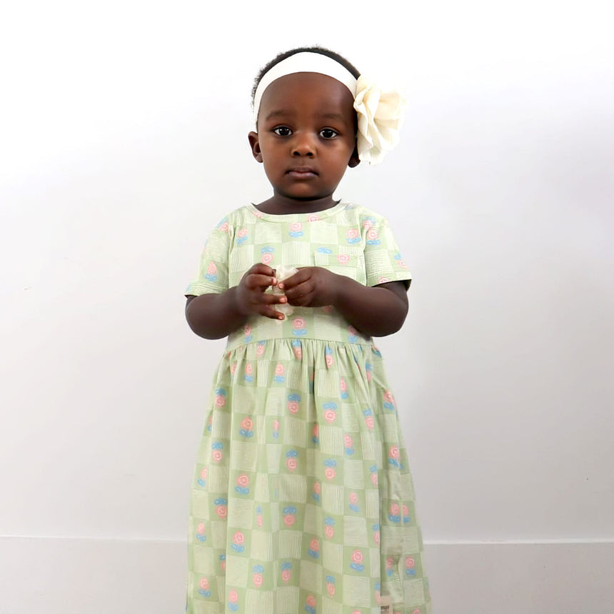 Robe Carreaux Floral 2-8ans-Camp by Birdz-NAS-CLSPKG683-GF-CLÉMENT