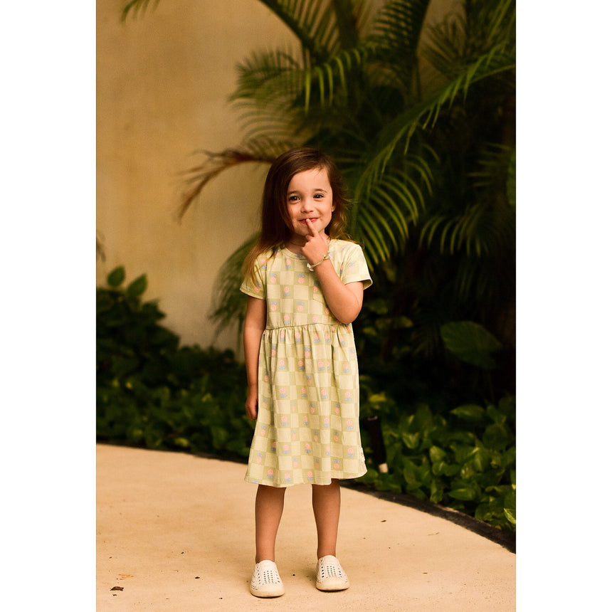 Robe Carreaux Floral 2-8ans-Camp by Birdz-NAS-CLSPKG683-GF-CLÉMENT