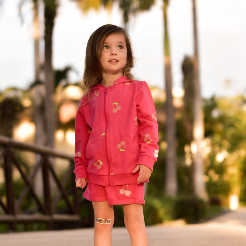 Short Ouaté Cerise 2-8ans-Camp by Birdz-NAS-CLSPKG691-FU-CLÉMENT