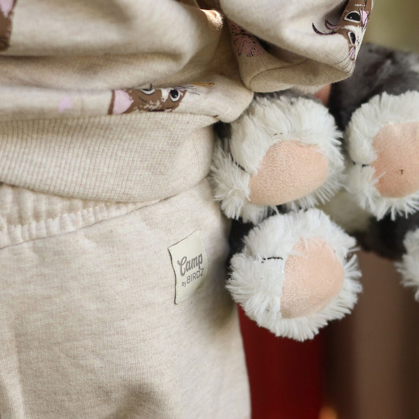 Pantalon Ouaté Beige 2-8ans