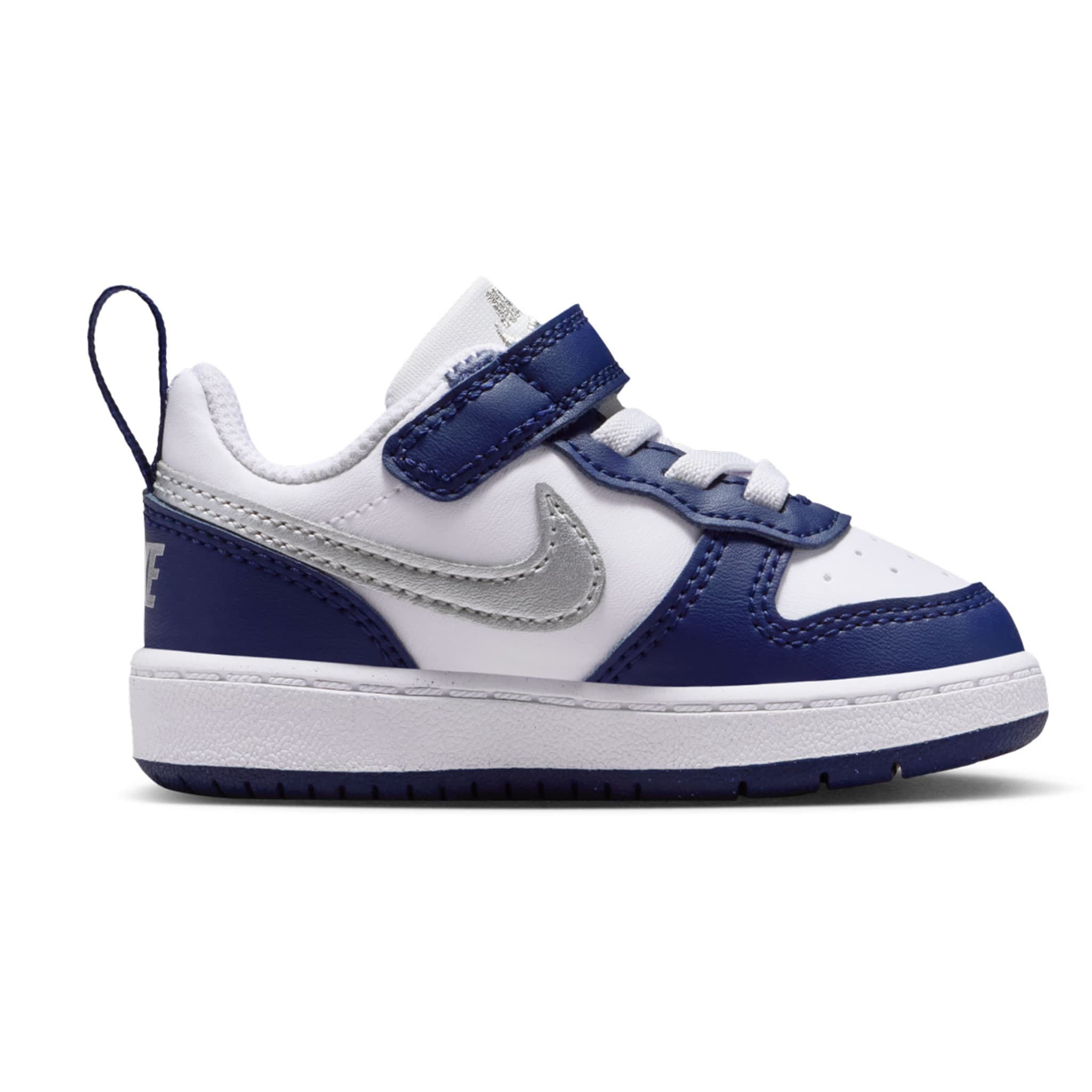 Nike キッズスニーカー US 2Y ネイビー/ホワイト　21cm モアテン Soulier Court Borough Pointure 3-10 - Nike – CLÉMENT