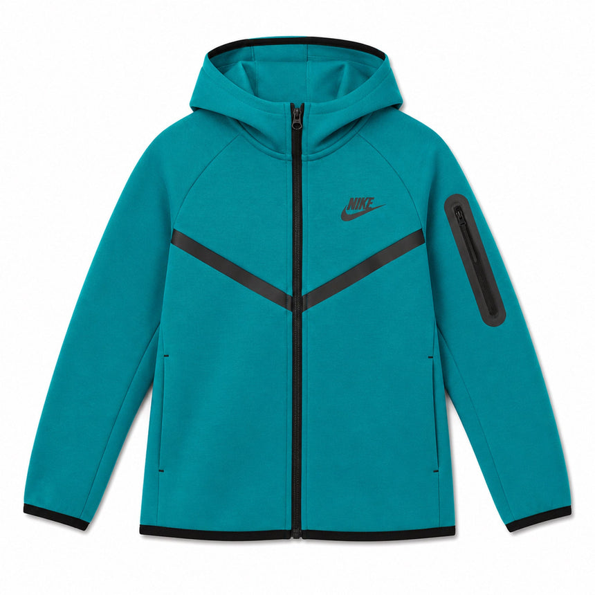 Veste Tech Fleece 8-16ans-Nike-Sarcelle-S-NIN-HV5867-372-CLÉMENT
